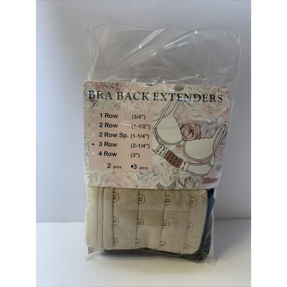 Bra Back Extenders Braza Machine‎ Washable Pack Of 5